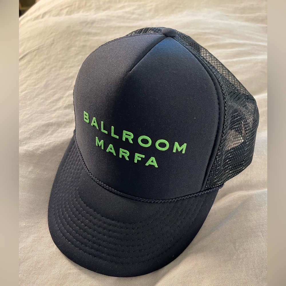 Ballroom Marfa Trucker Hat, Navy